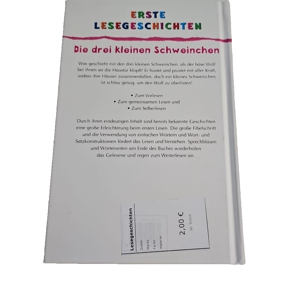 EB3002 Die Drei Kleinen Schweinchen1