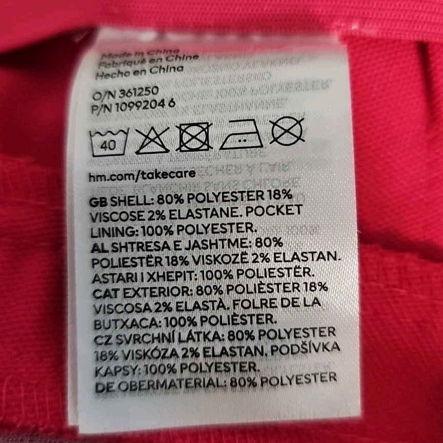 EK10147 Damen Hose von H&M, pink, Gr.443