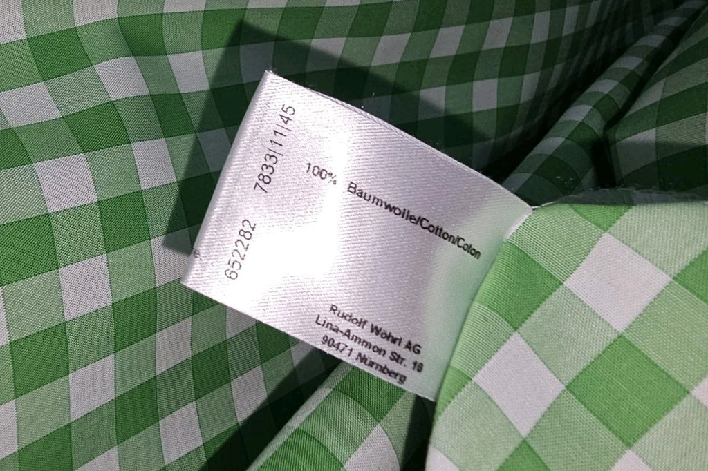 EK8445 Herren Hemd von James B. Cook, grün, Gr.403