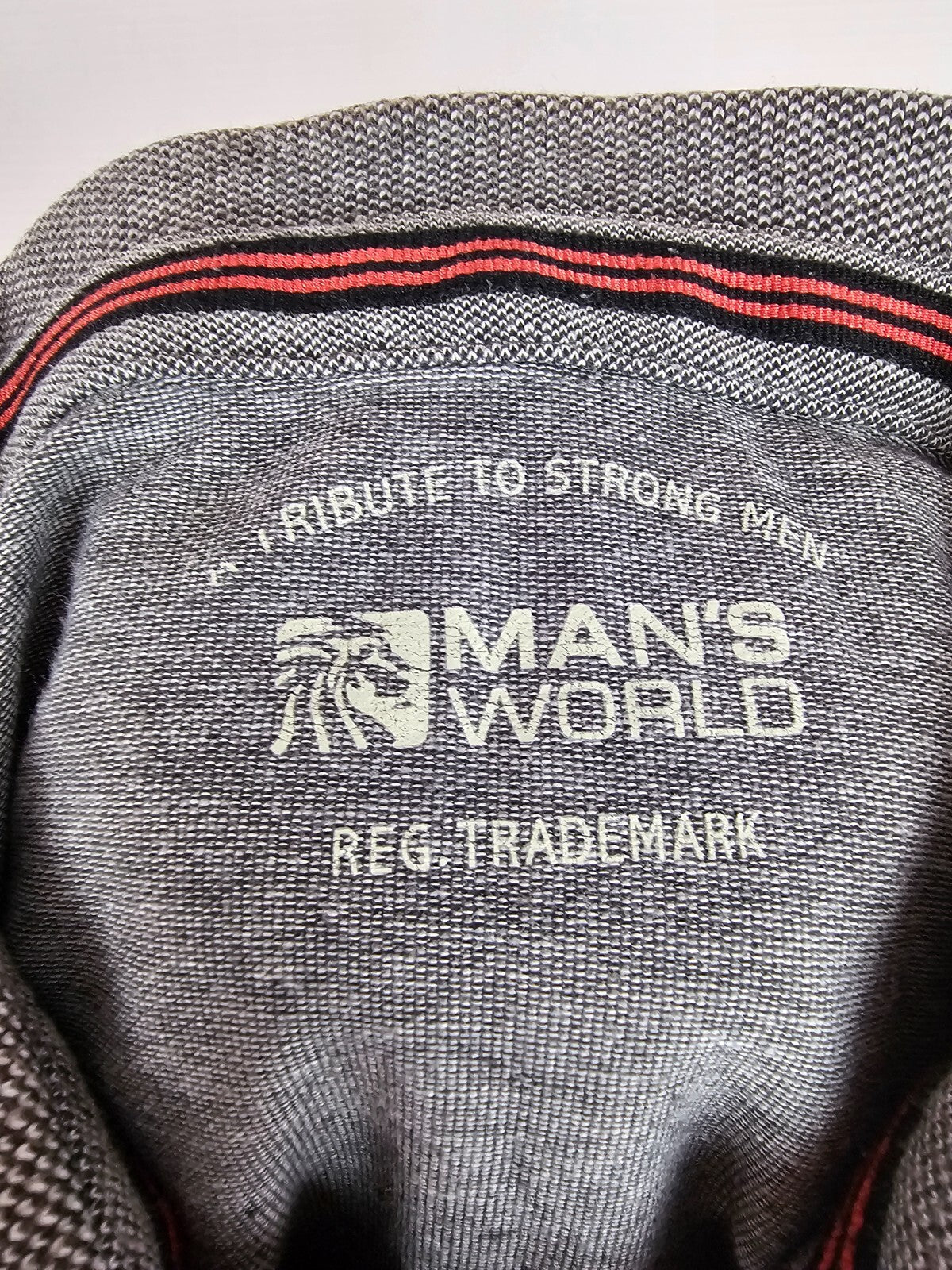 EK6475 Herren T-Shirt von Man`s World, grau, Gr.L3