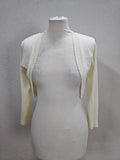 EK6271 Damen Strickjacke von Marie Lund, weiß, Gr.420