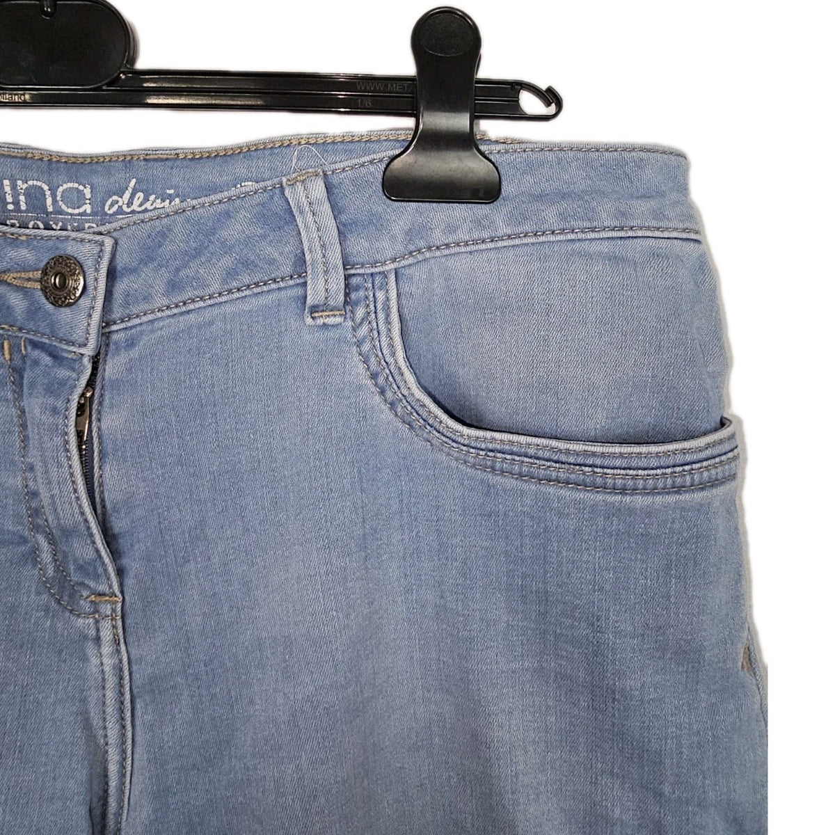 EK1202 Damen Shorts von Gina, blau, Gr.44 1