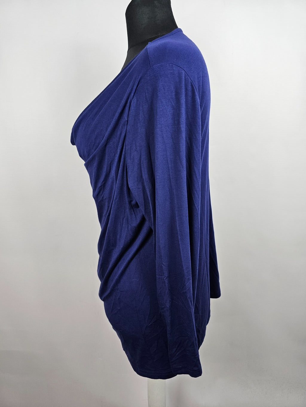 EK5441 Damen Langarmshirt von création, enzianblau, Gr. 483