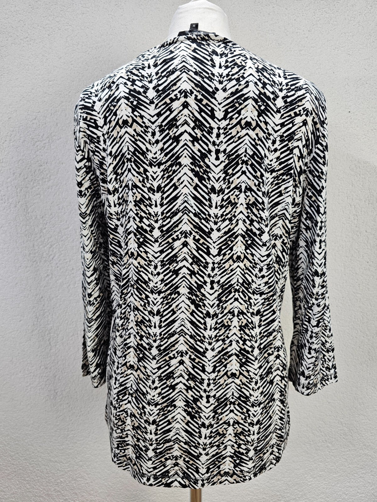 EK5757 Damen Shirt von Bonita, schwarz/weiß, Gr. M5