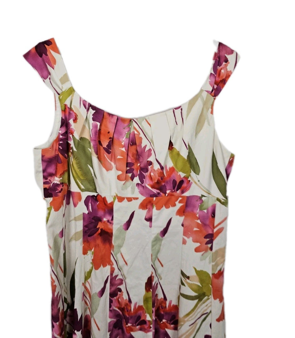 EK2555 Damen Kleid  Von Dressbarn, Mehrfarbig, Gr. 14 Ca 441