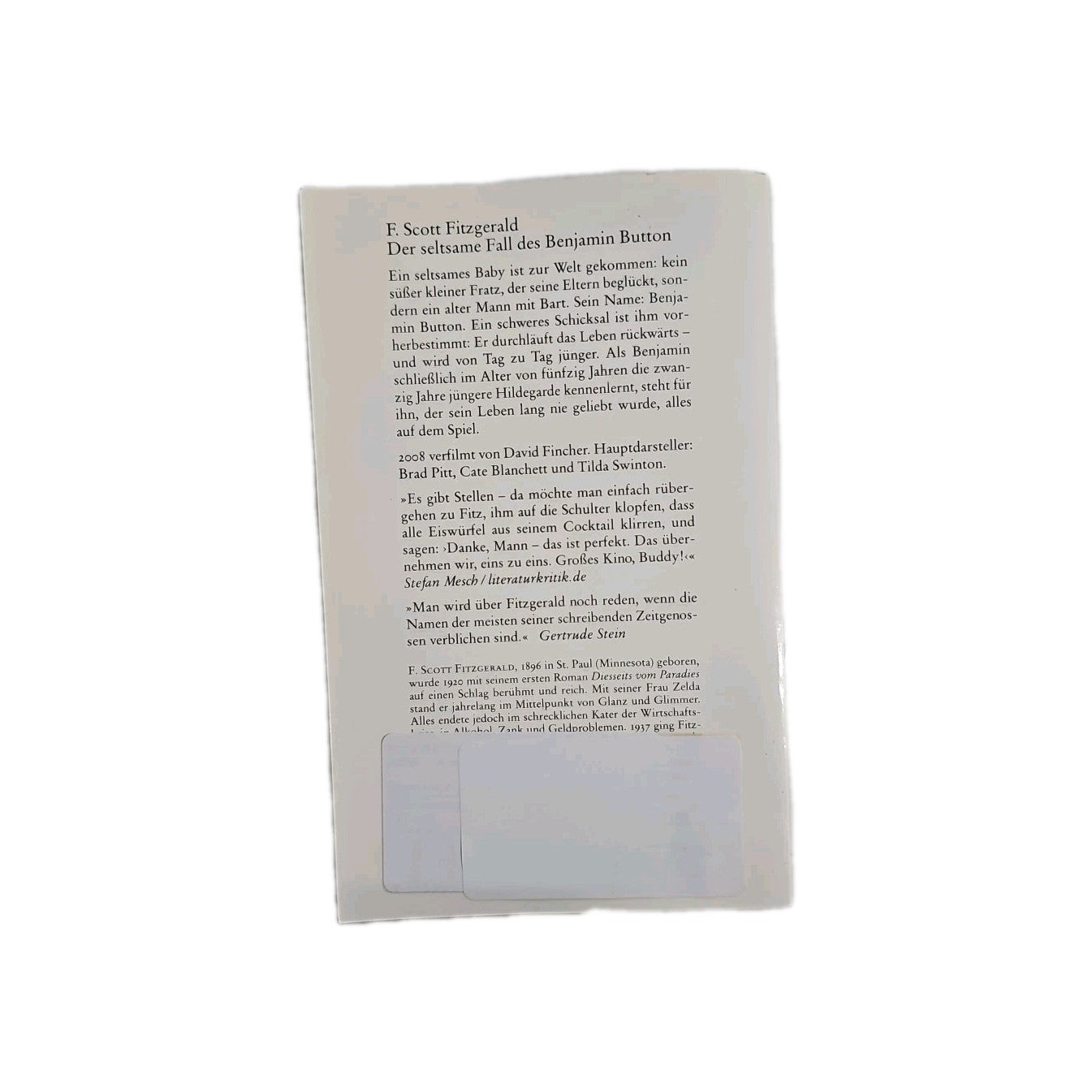 EB3961 Der seltsame Fall des Benjamin Button von F. Scott Fitzgerald (2008,...1