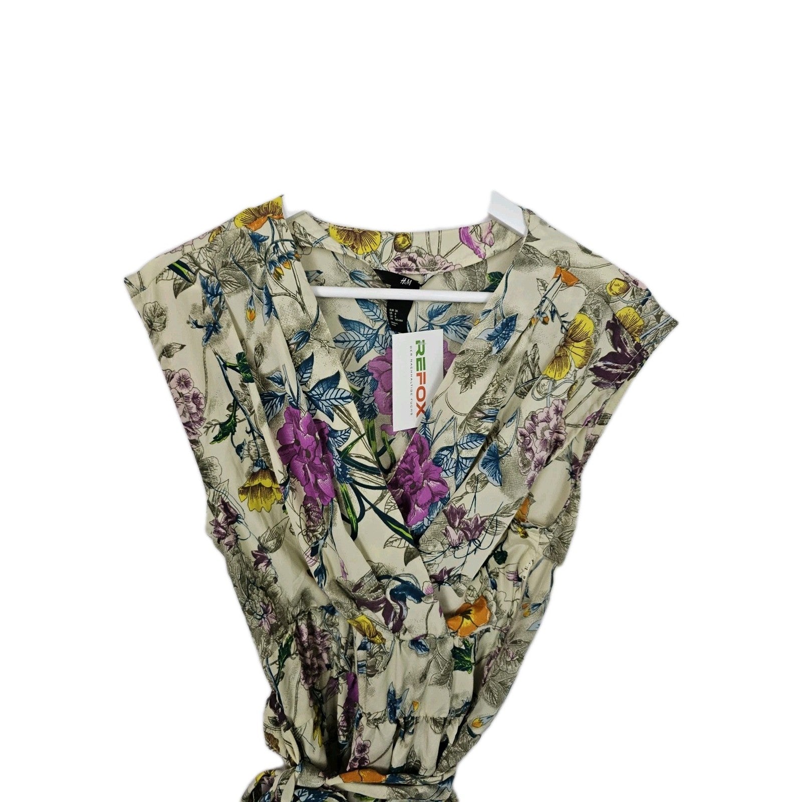 EK9310 Damen Kleid H&M Gr.36 Bunt1