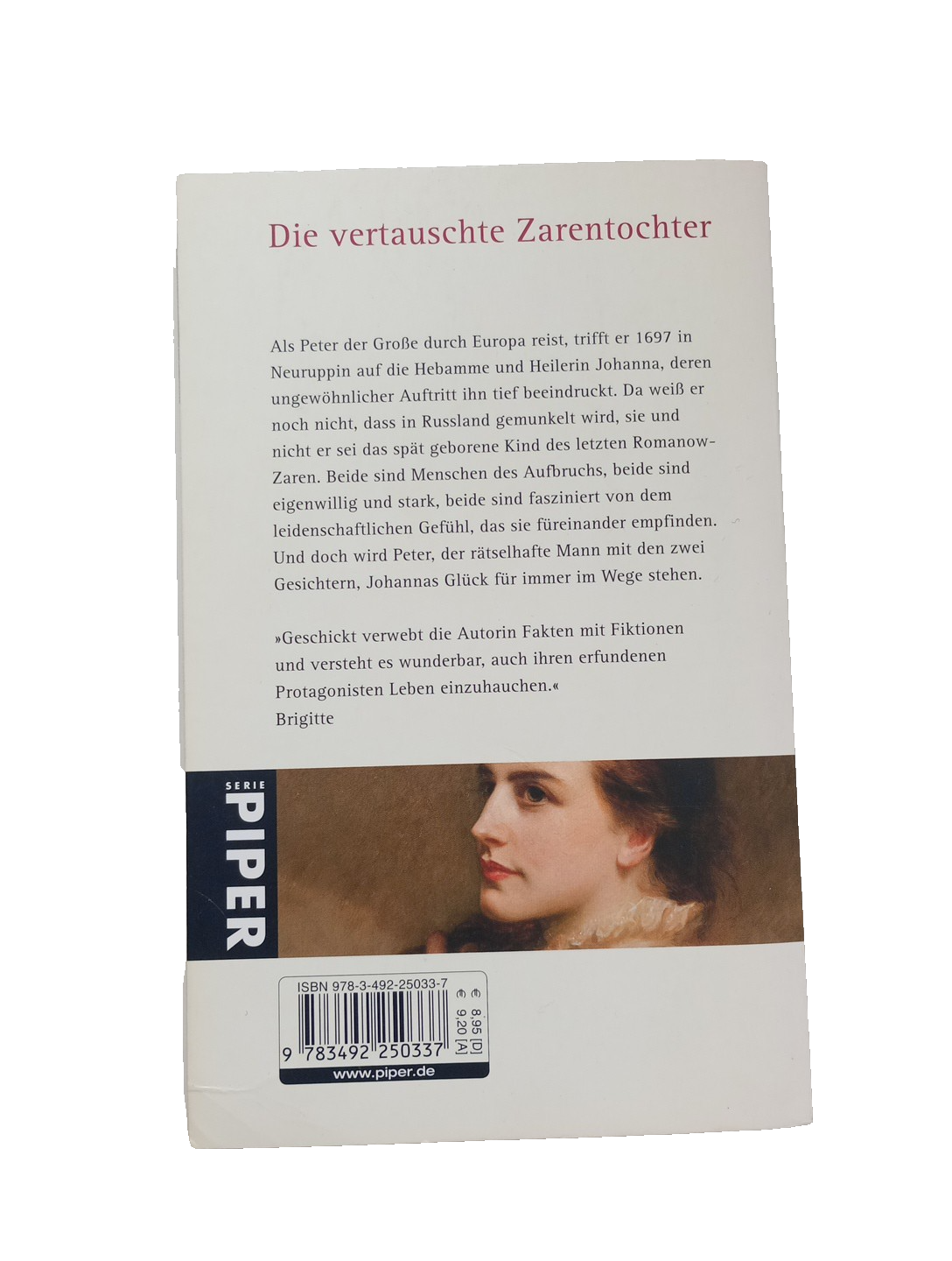 EB3393 Johanna Romanowa: Roman aus der Zeit Peters des Großen Hegewisch, Helga:1