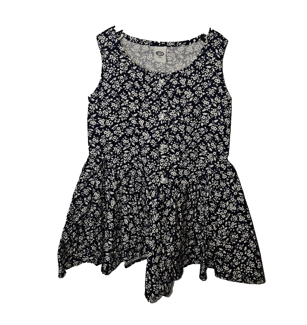 EK6321 Mädchen Kleid von C&A, Blau, Gr.1040