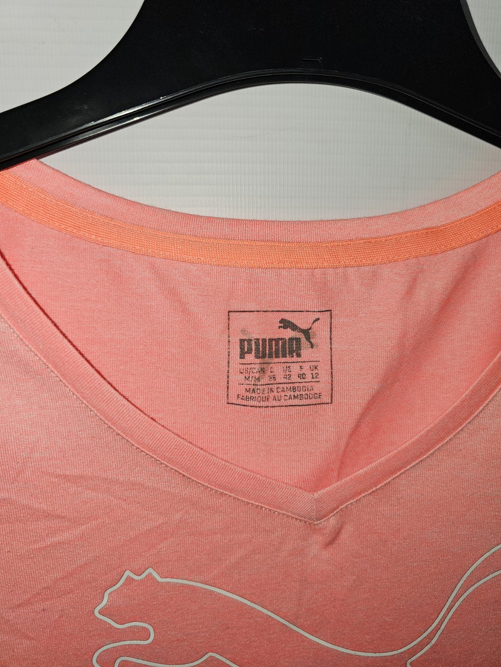 EK5518 Damen Sport Tshirt von Puma, Orange, Gr. M2