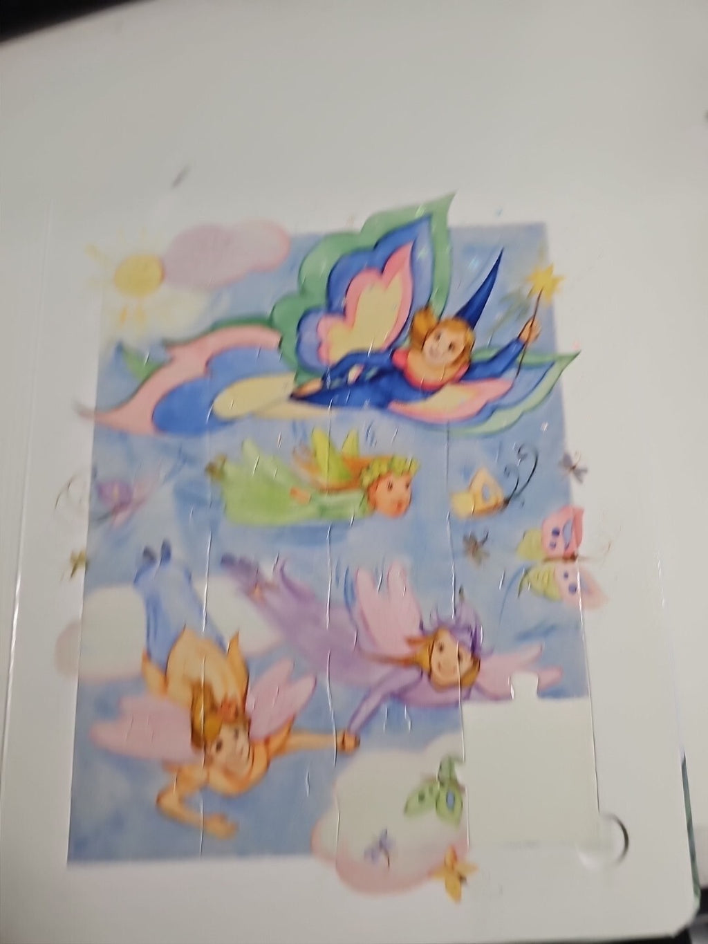 EB979 Die kleine Fee Ein zauberhaftes Puzzlebuch von Annette Weber Kinderbuch3