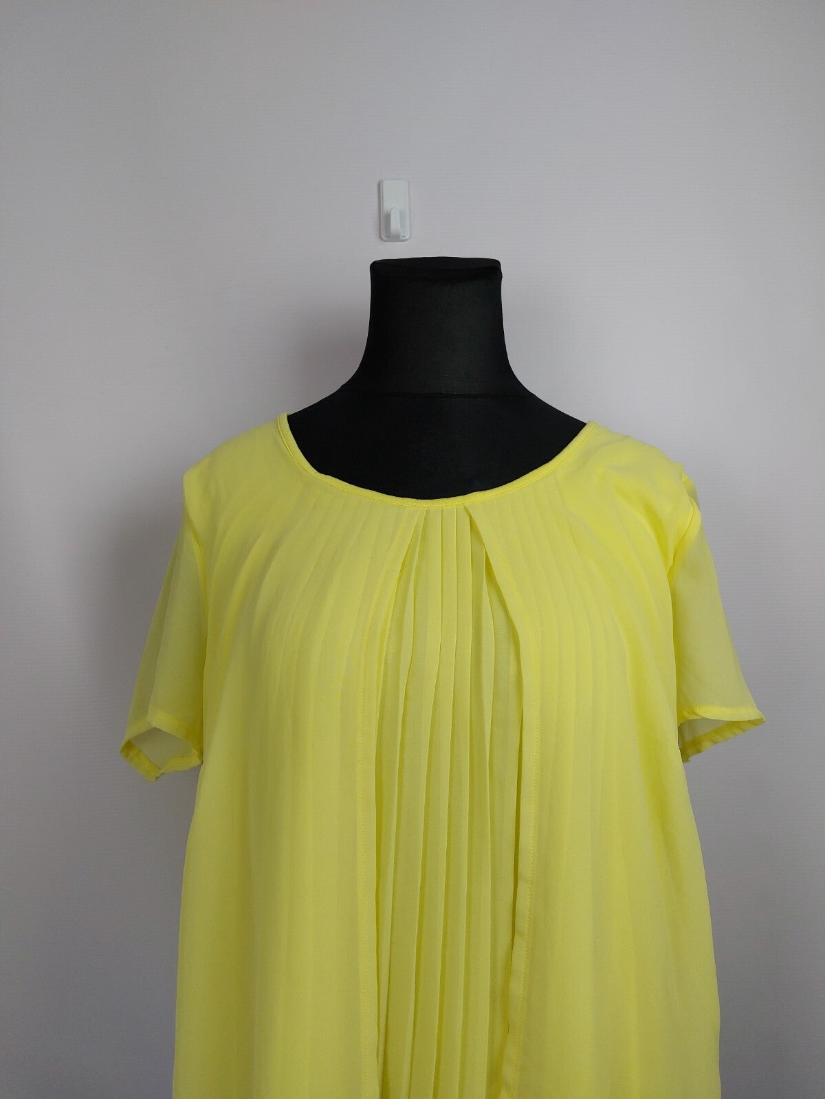 EK4366 Damen T-Shirt, markenlos, gelb, Gr. 2XL1