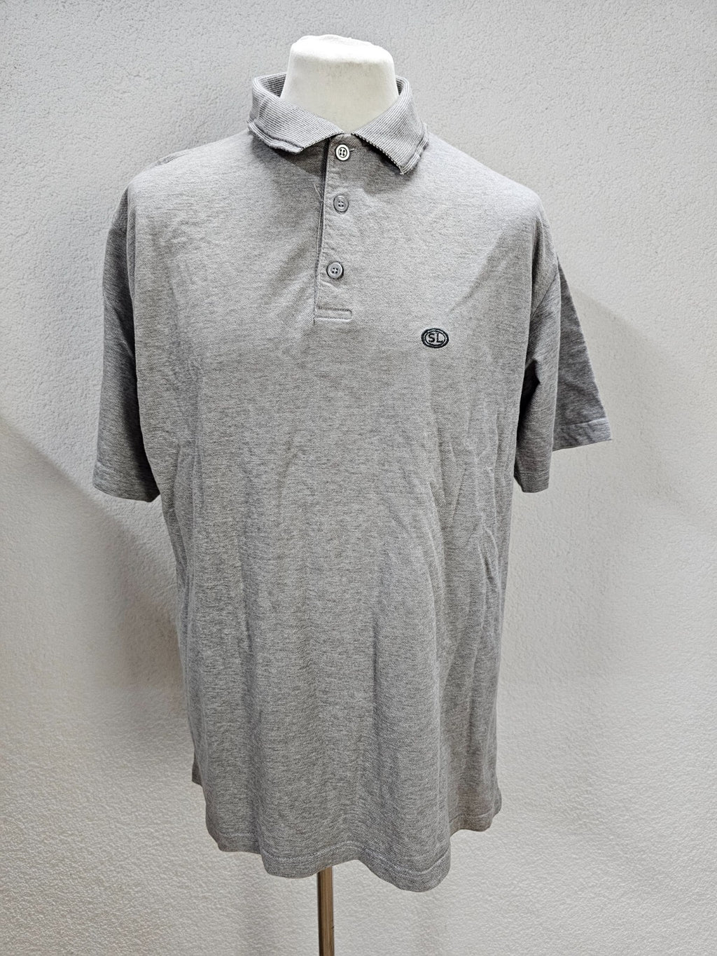 EK6102 Herren Polo von TCM, grau, Gr. XL0