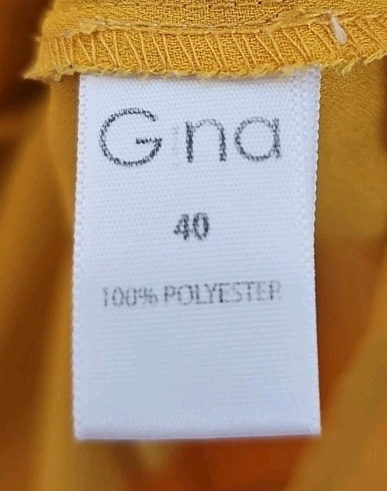 EK9791 Damen T-Shirt Gina Gr.40 Gelb2