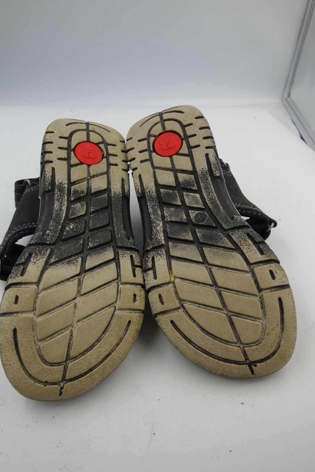 ES0688 Jungen Sandalen von Elefanten, schwarz/grau, Gr. 313