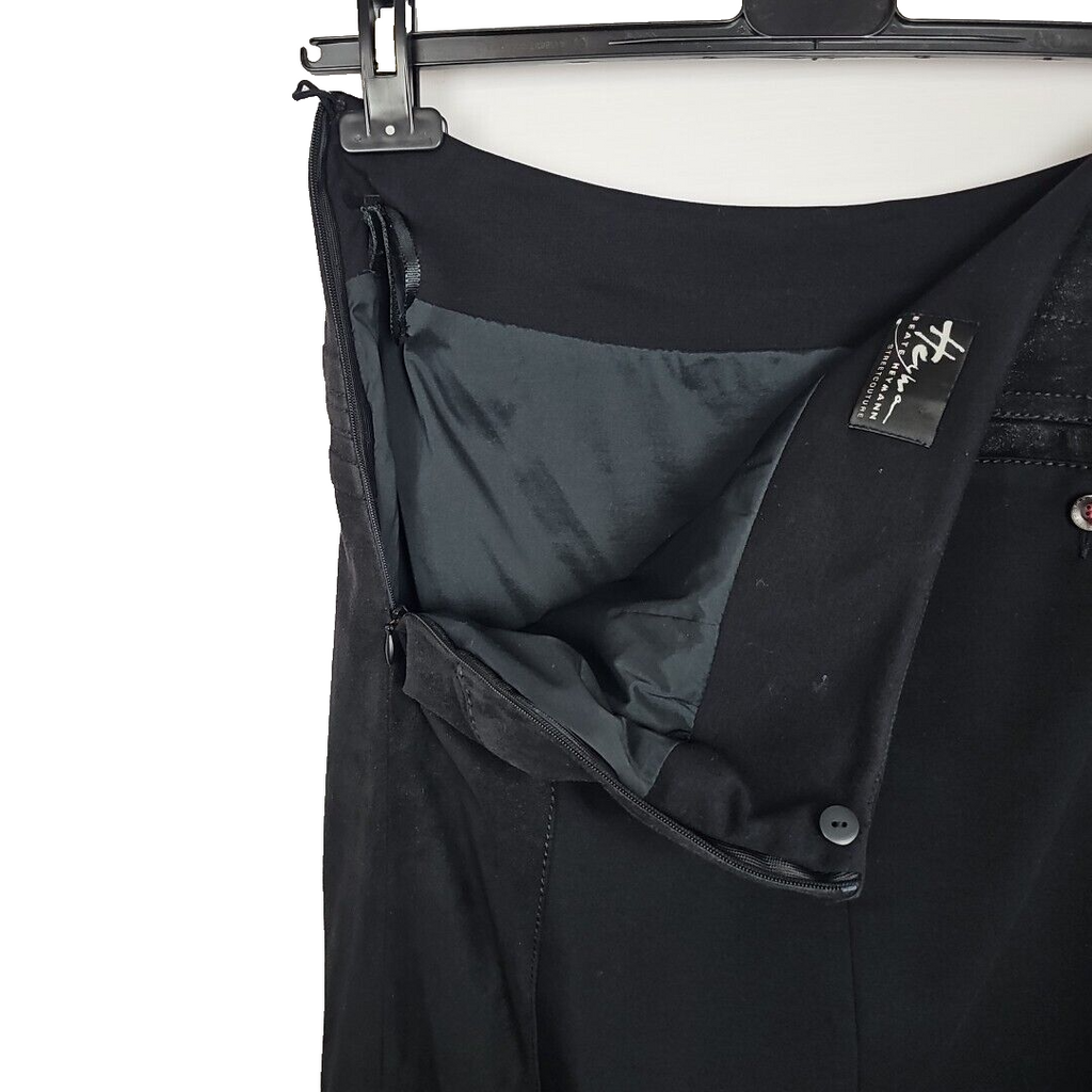 EK6903 Damen Rock von Beate Heymann, Schwarz, Gr. 405