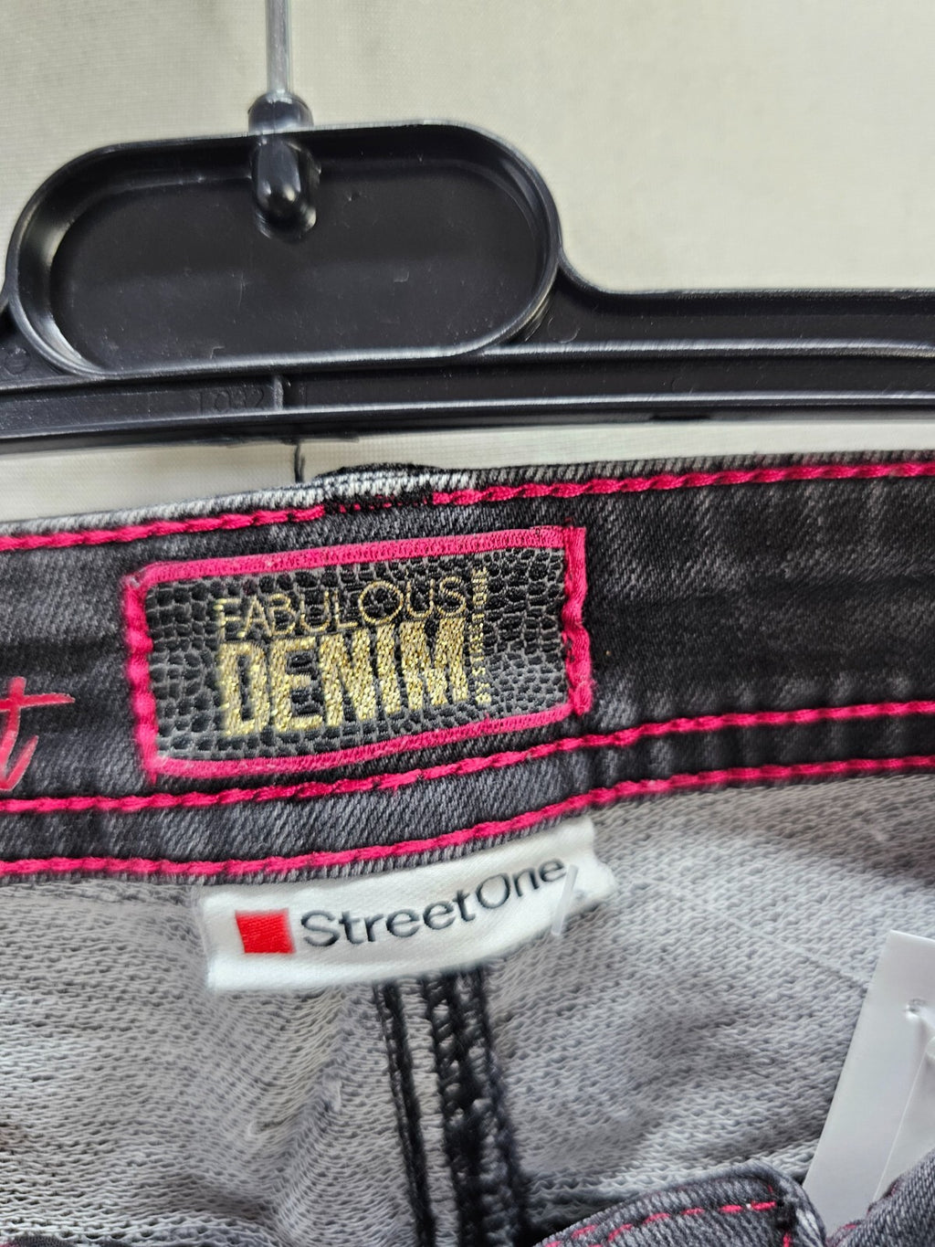 EK5221 Damen Jeans Street One, grau, Gr. 28/305
