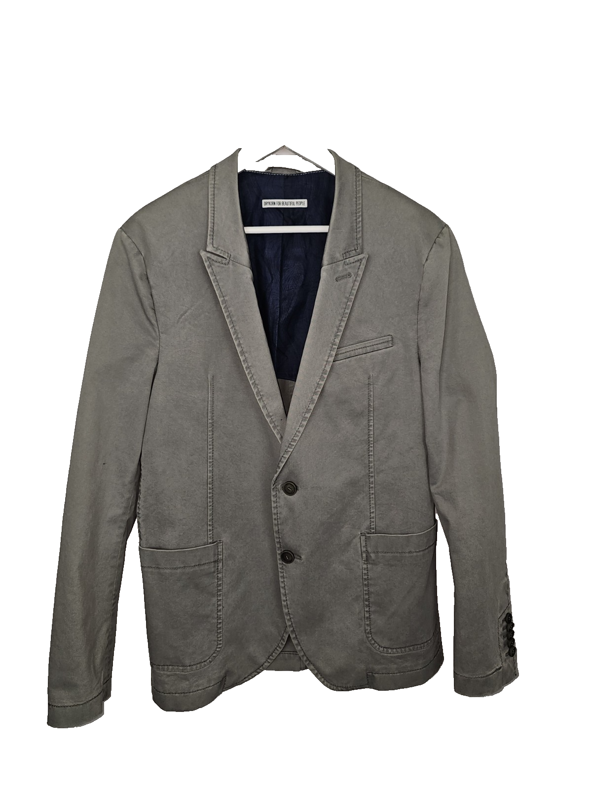 EK8738 Herren Sakko von Dfbp, Grau, Gr. 500