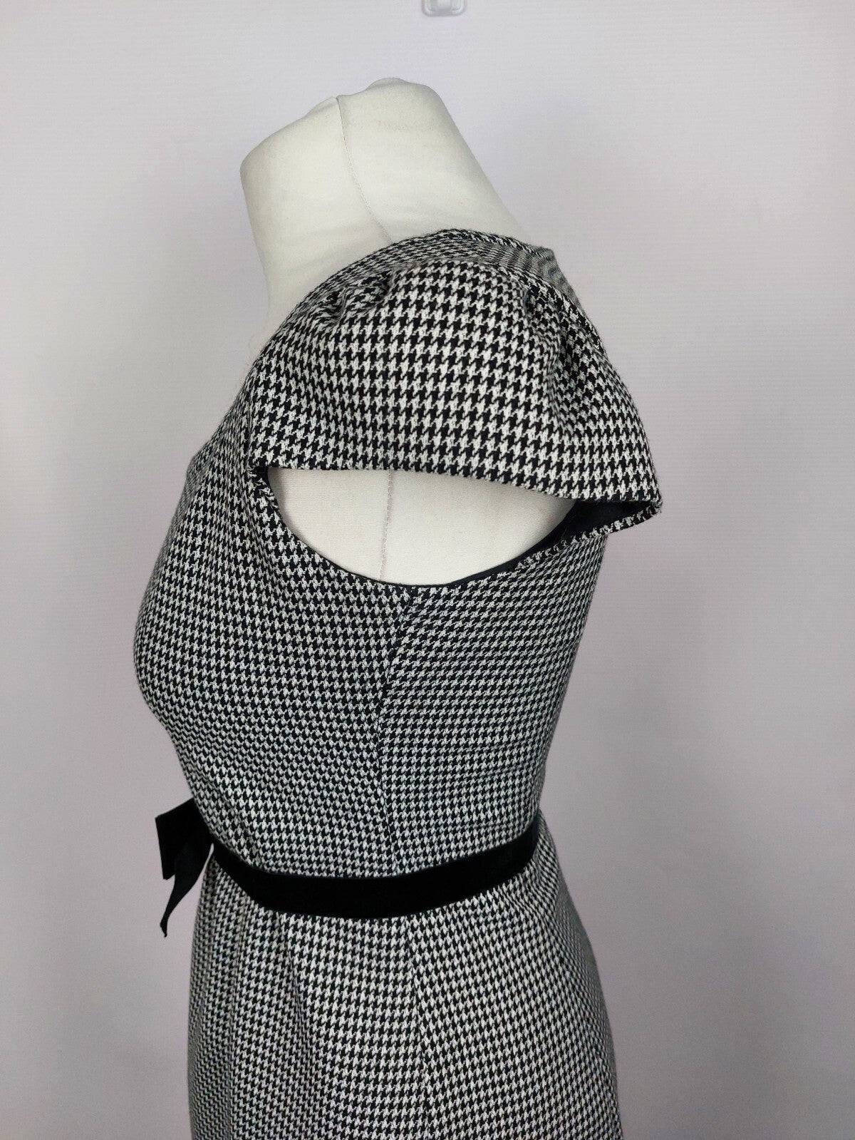 EK4649 Damen Kleid von Besserdresser., schwarz-weiß, Gr.384
