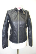 EK0638 Damen Kunstlederjacke von Only, schwarz, 340