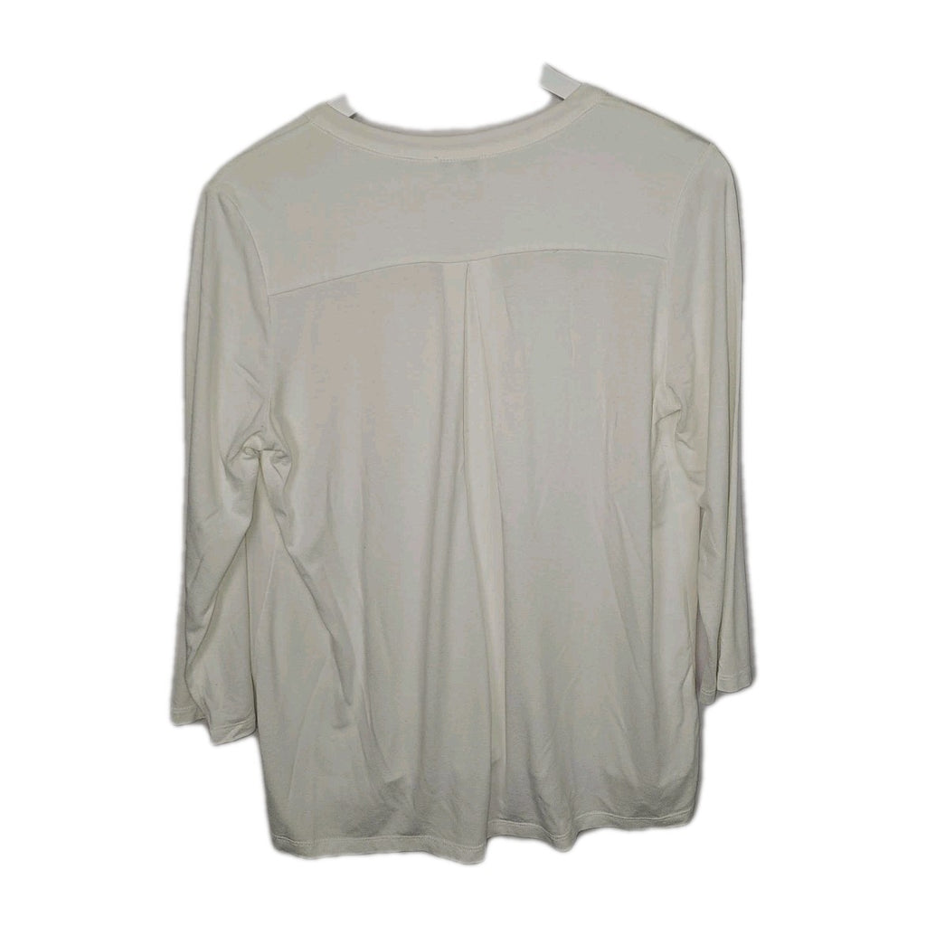 EK9204 Damen Bluse von Lisa Tossa,  Weiß, Gr. M4