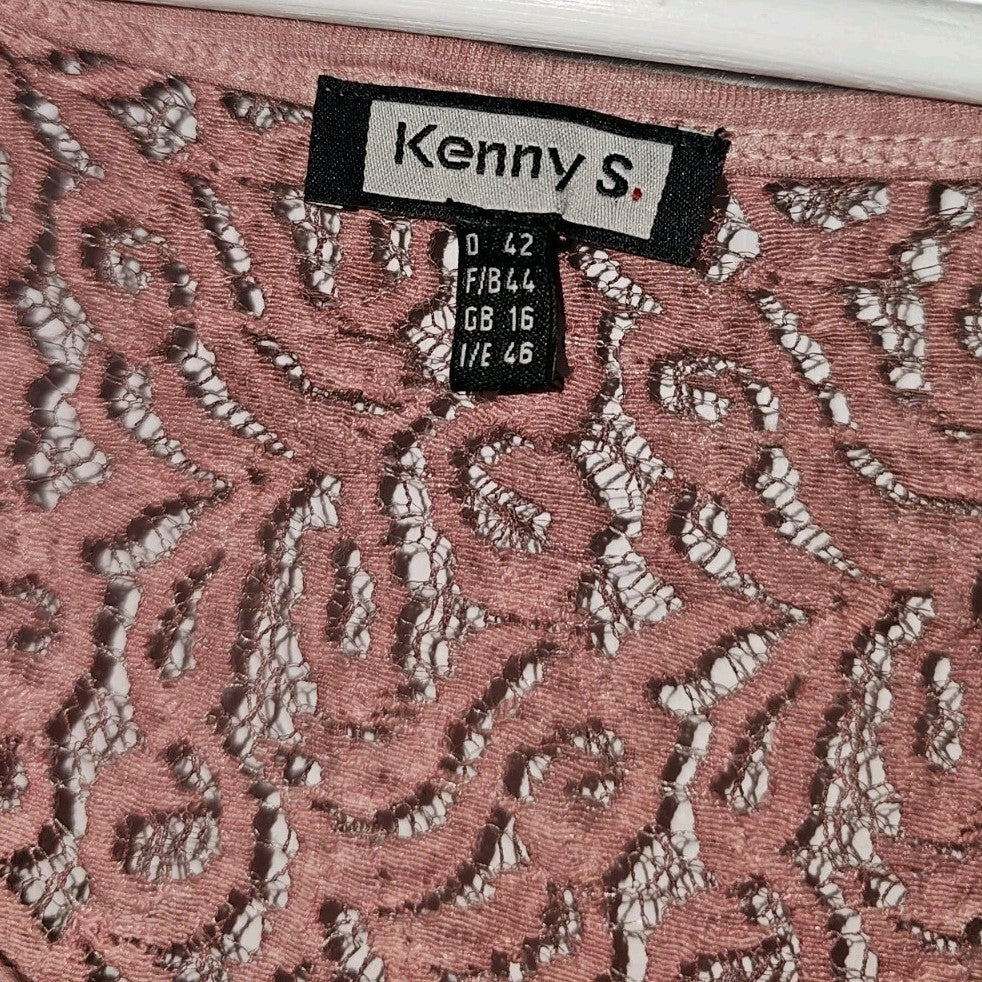 EK11287 Damen T-Shirt von Kenny S., Rosa,  Gr.421