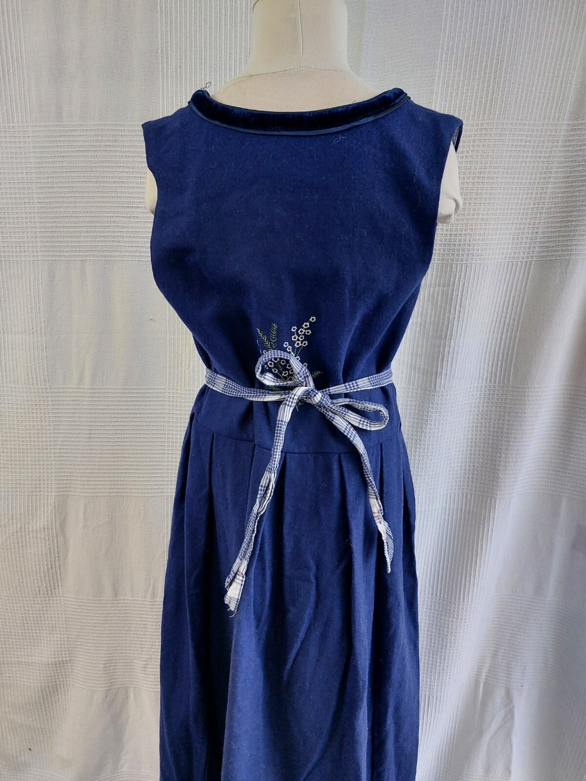 EK3652 Mädchen Dirndl, blau von Rosenberg, Gr. 1525