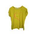 EK9139 Damentshirt Made In Italy Gr.M Gelb0