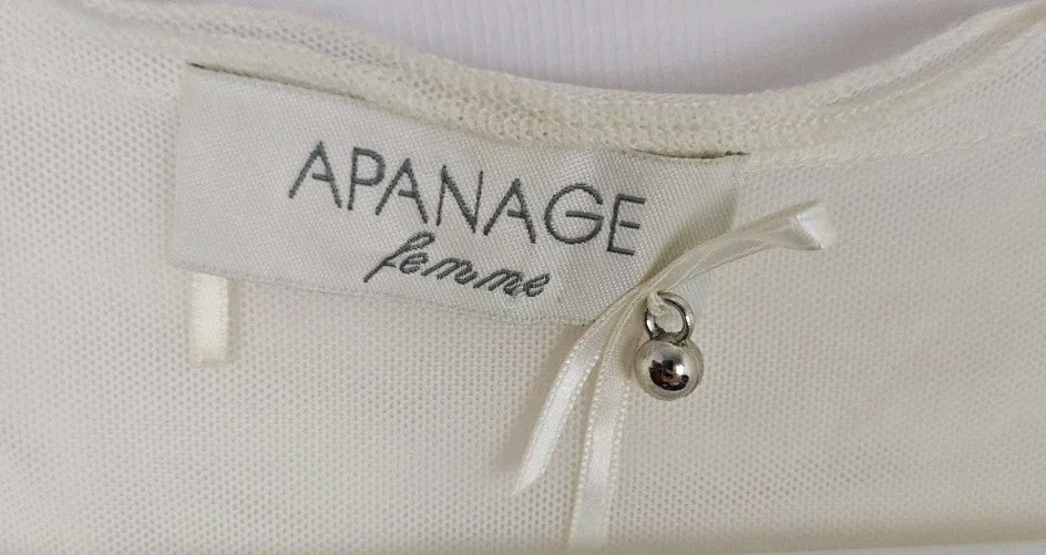 EK8987 Damen Bluse von Apanage, Cremeweiß, Gr.S2