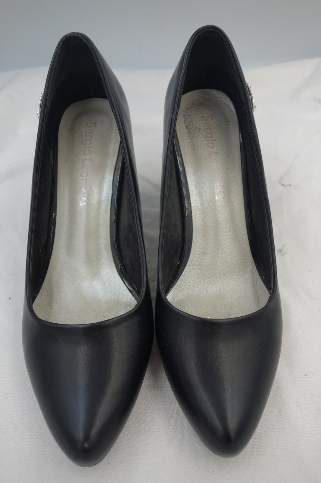 ES0440 Damen Pumps von Sergio Leone, schwarz, Gr. 411