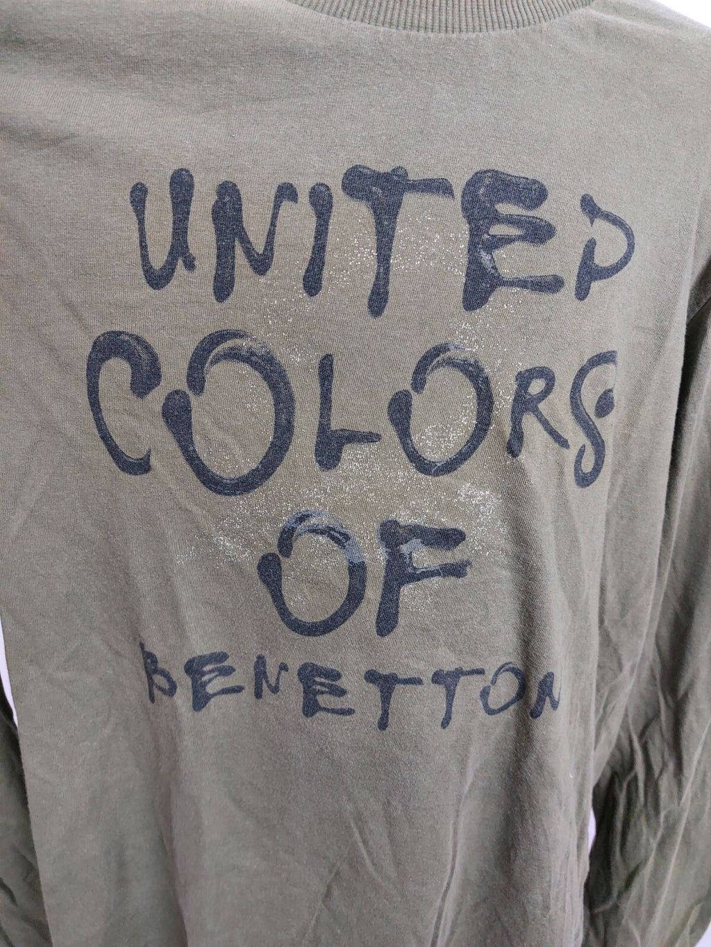 EK2477 Kinder Langarmshirt von United Colors of Benetton, grün, Gr. 1701