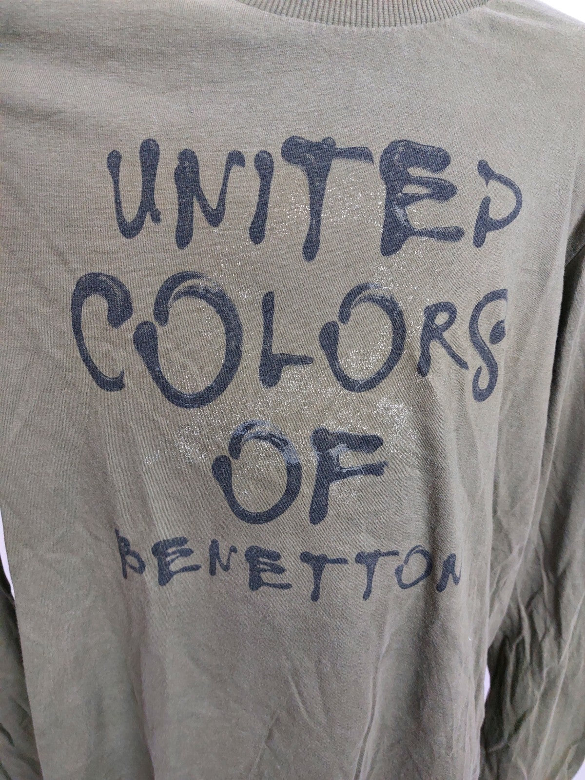 EK2477 Kinder Langarmshirt von United Colors of Benetton, grün, Gr. 1701