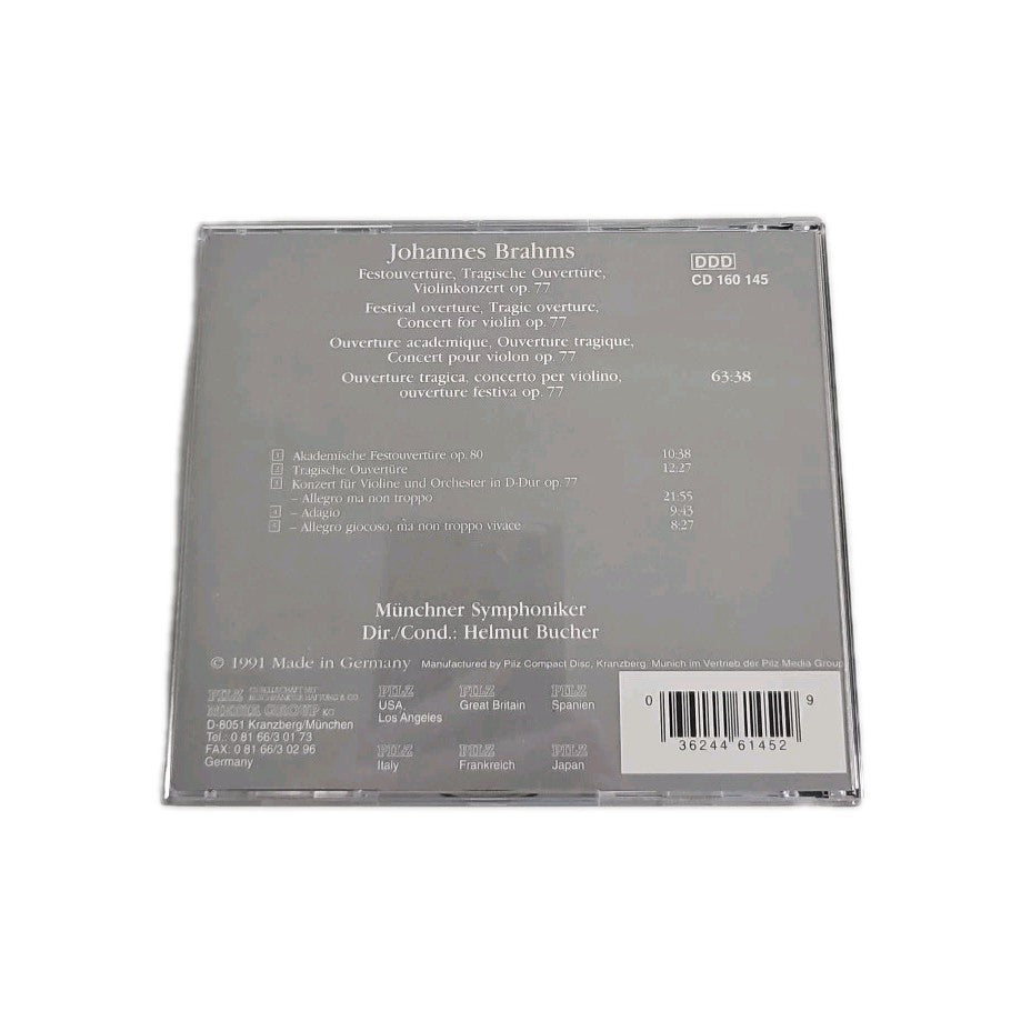 EB4199 CD Vienna Master Series Johannes Brahms Festouvertüre op. 77 2