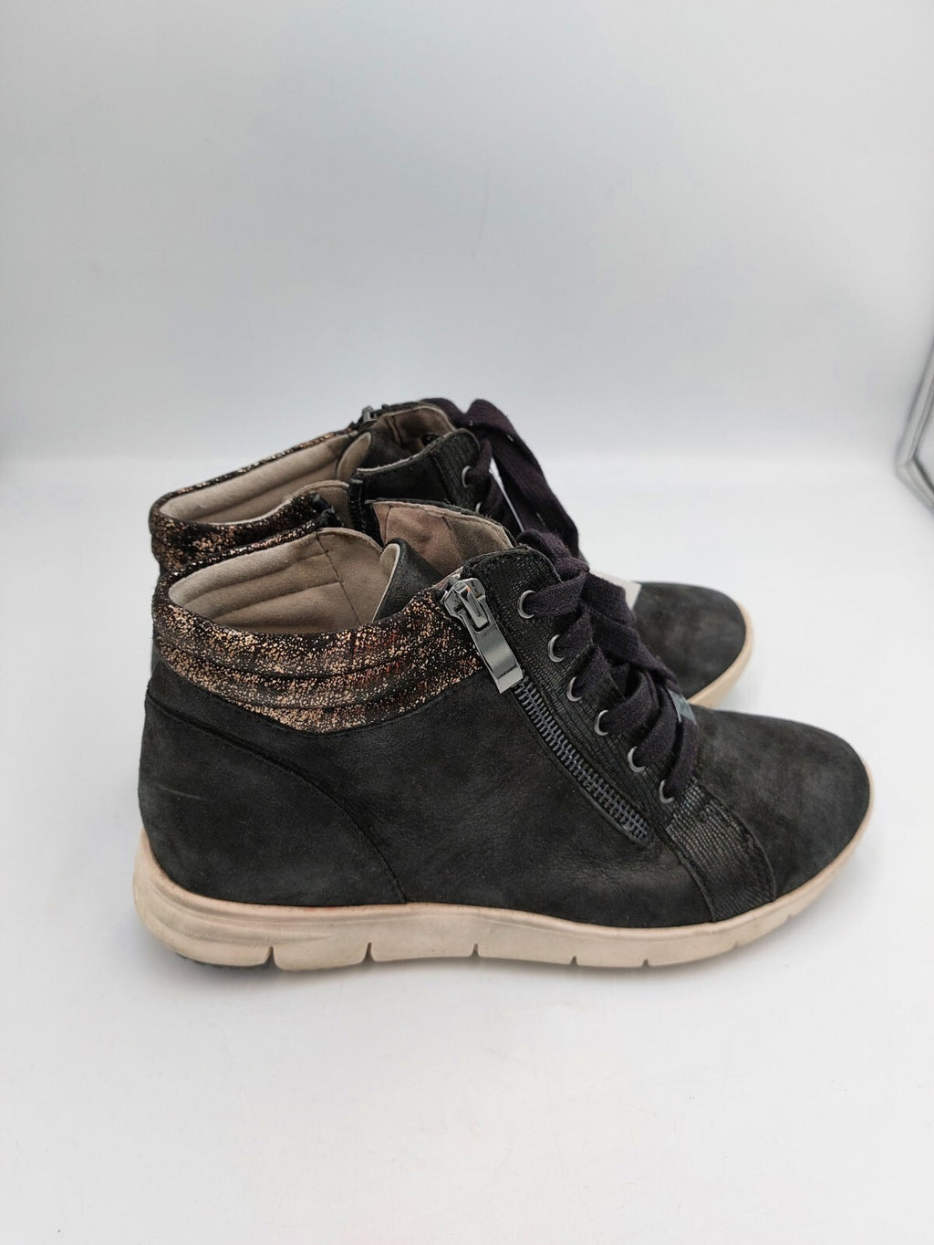 ES0422 Damen Sneaker von Caprice, schwarz, Gr. 363