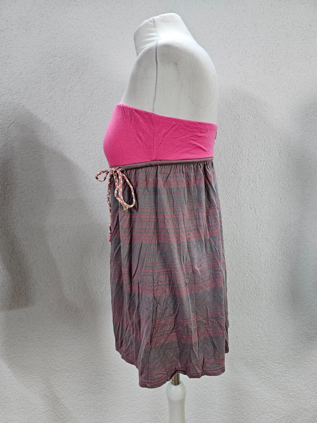 EK4705 Damenkleid von ragwear, Grau-Pink, Gr.:L3