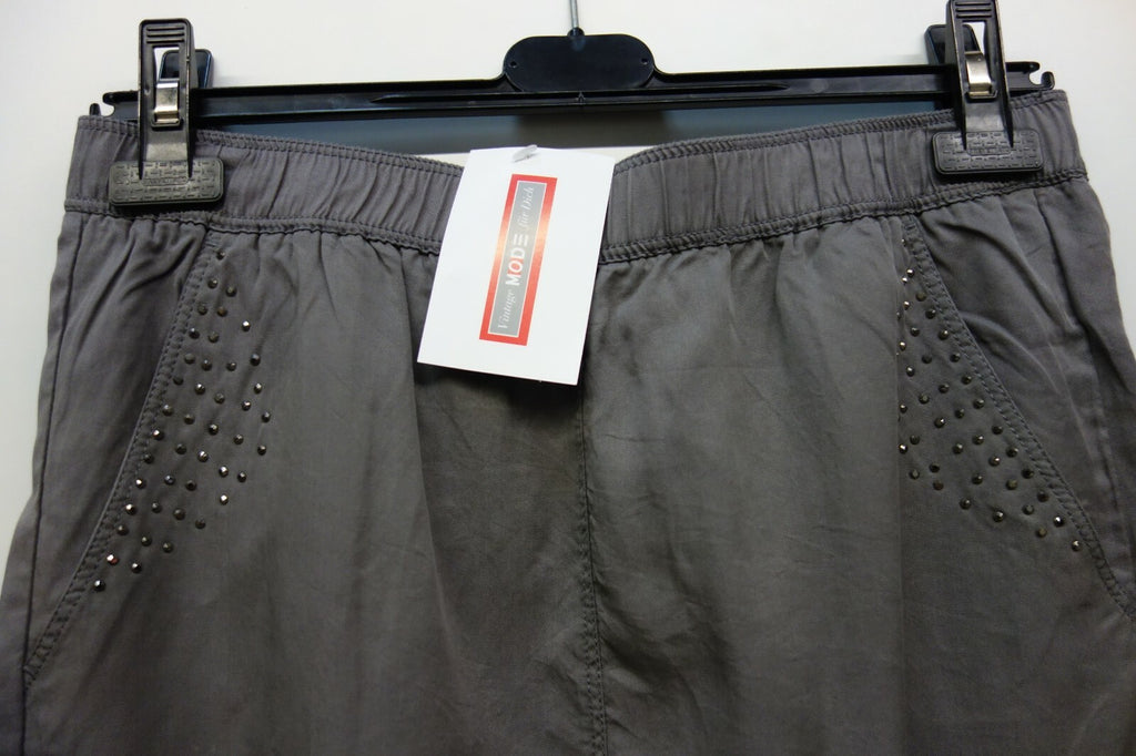 EK0740 Damen Rock von Tom Tailor, grau, 381