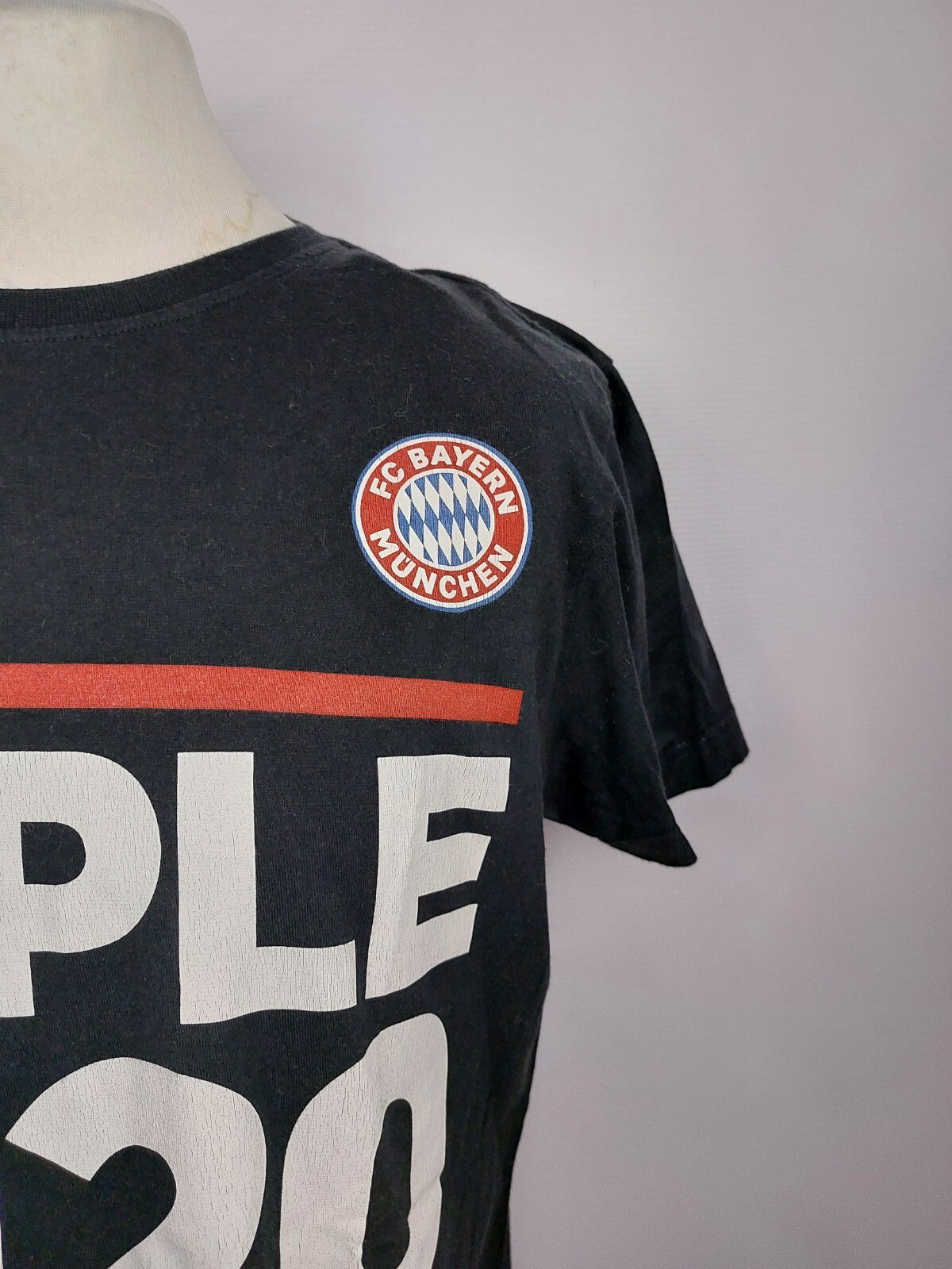 EK4783 Herren Fußball T-Shirt von Adidas, schwarz, Gr.L Fc Bayern München4