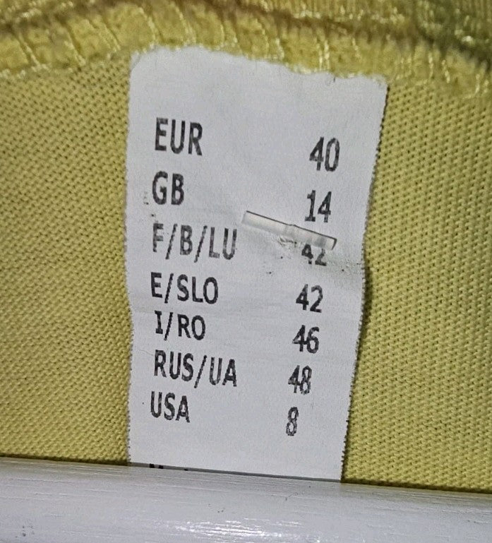 EK9564 Damen T-Shirt Gr.40 Gelb2