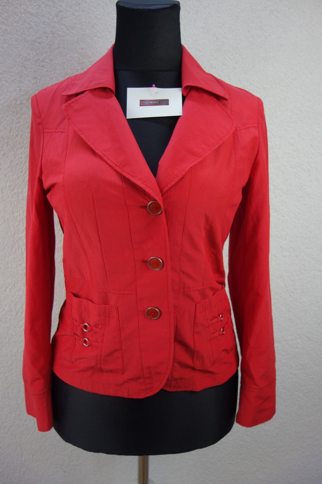 EK3759 Damen Blazer von Peter Hahn, rot, Gr. 400