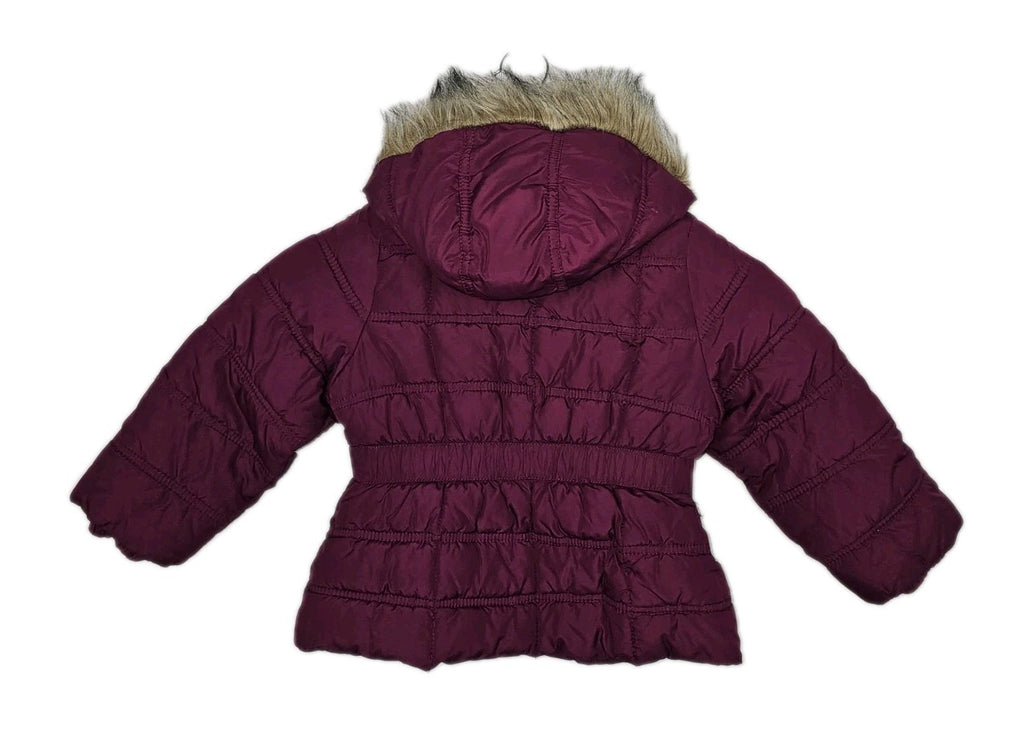 EK11198 Mädchen Jacke von L.O.G.G., Weinrot, Gr.984