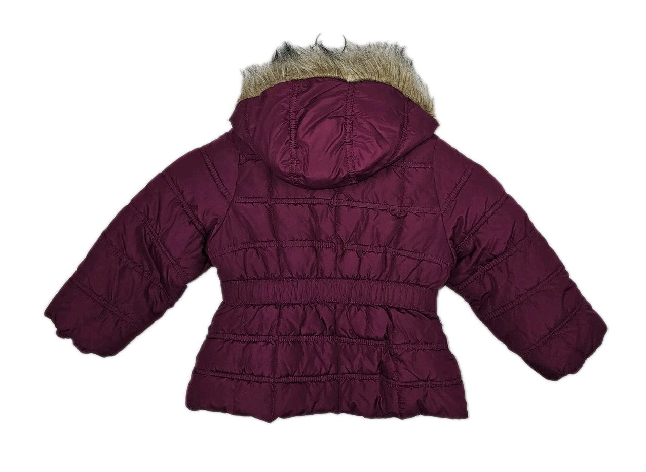 EK11198 Mädchen Jacke von L.O.G.G., Weinrot, Gr.984