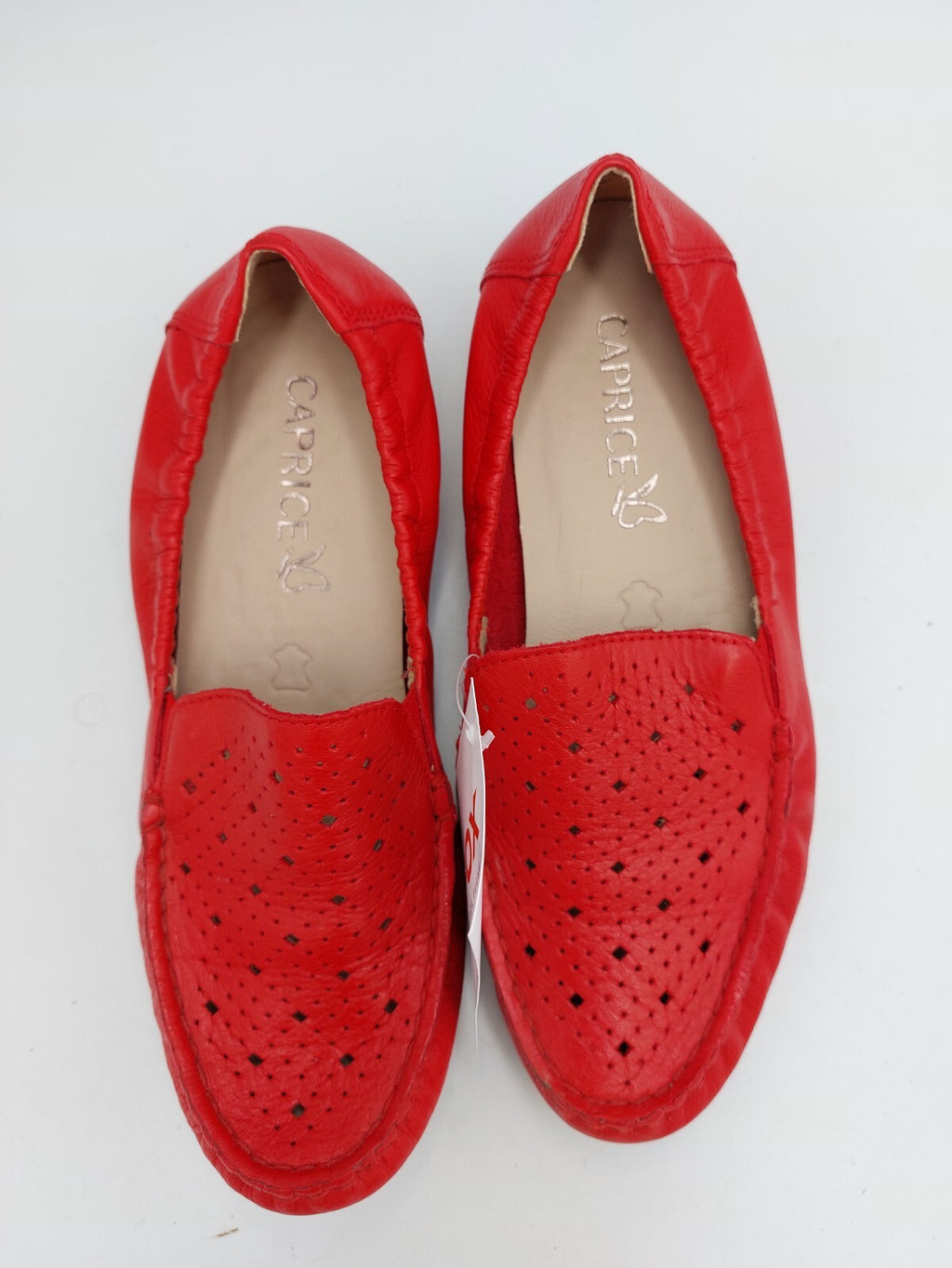 ES0659 Damen Halbschuhe von Caprice, rot, Gr. 361