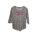 EK9562 Damen T-Shirt Janina Gr.40 Leoparden Rosa0
