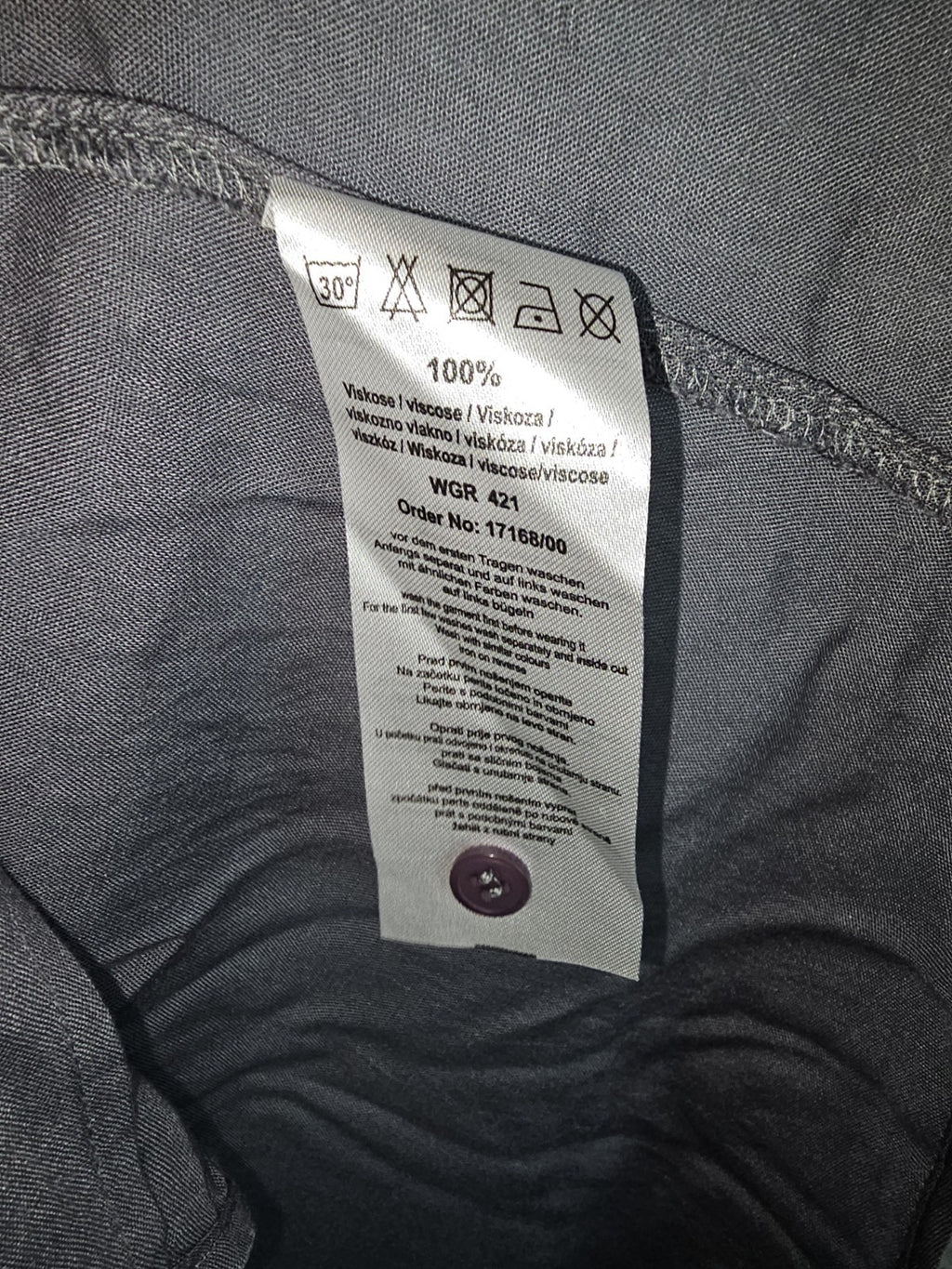 EK9064 Damen Bluse von Janina, Grau, Gr. 462