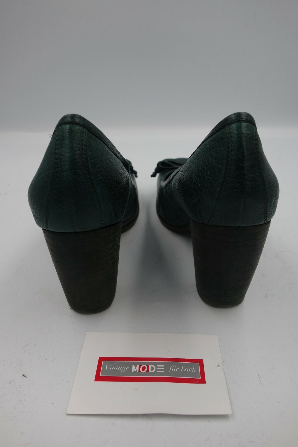 ES0259 Damen Pumps von Vero Cuoio, 35, grün2