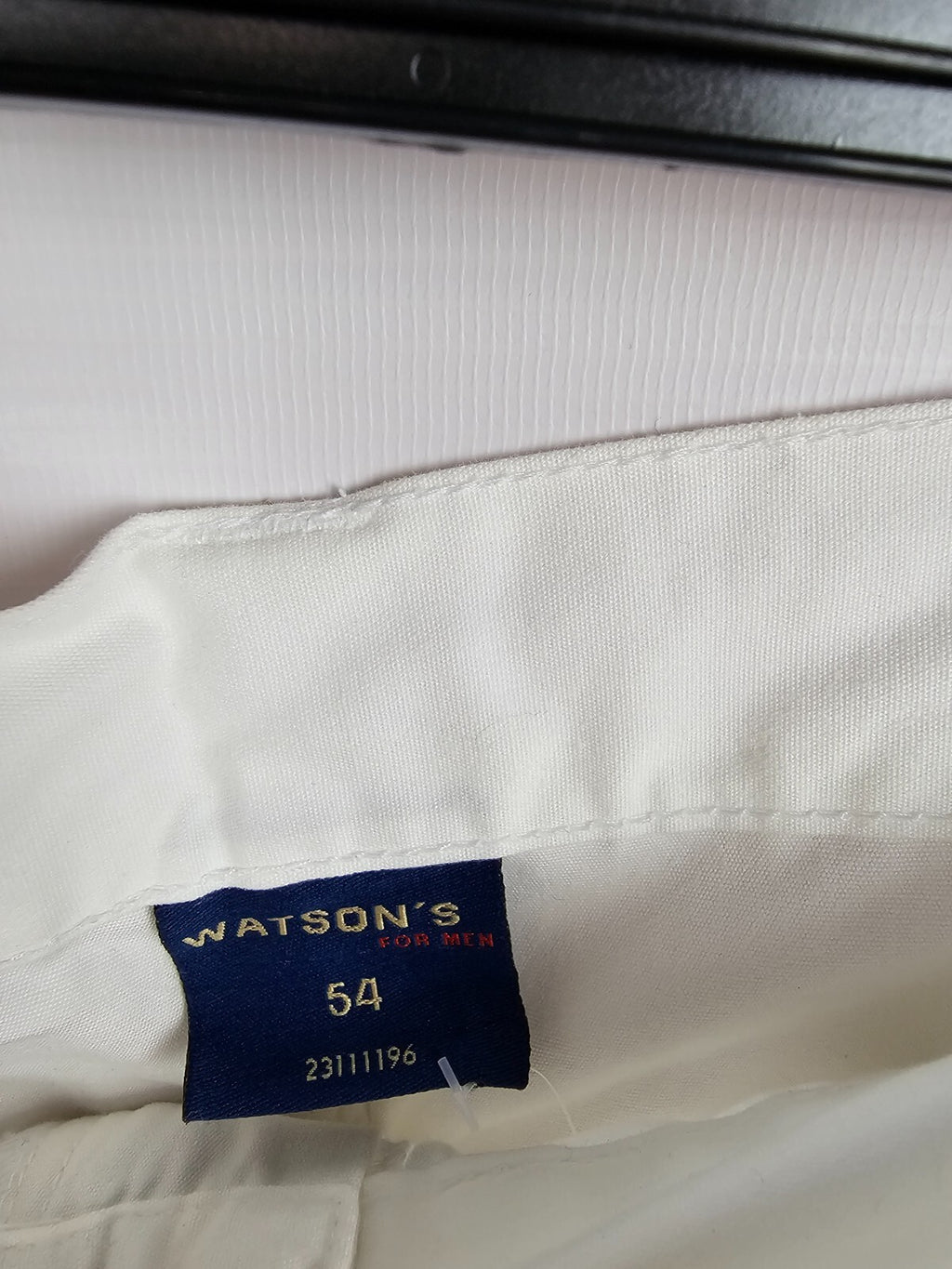 EK5599 Herren Shorts von Watsons, weiß, Gr. 545