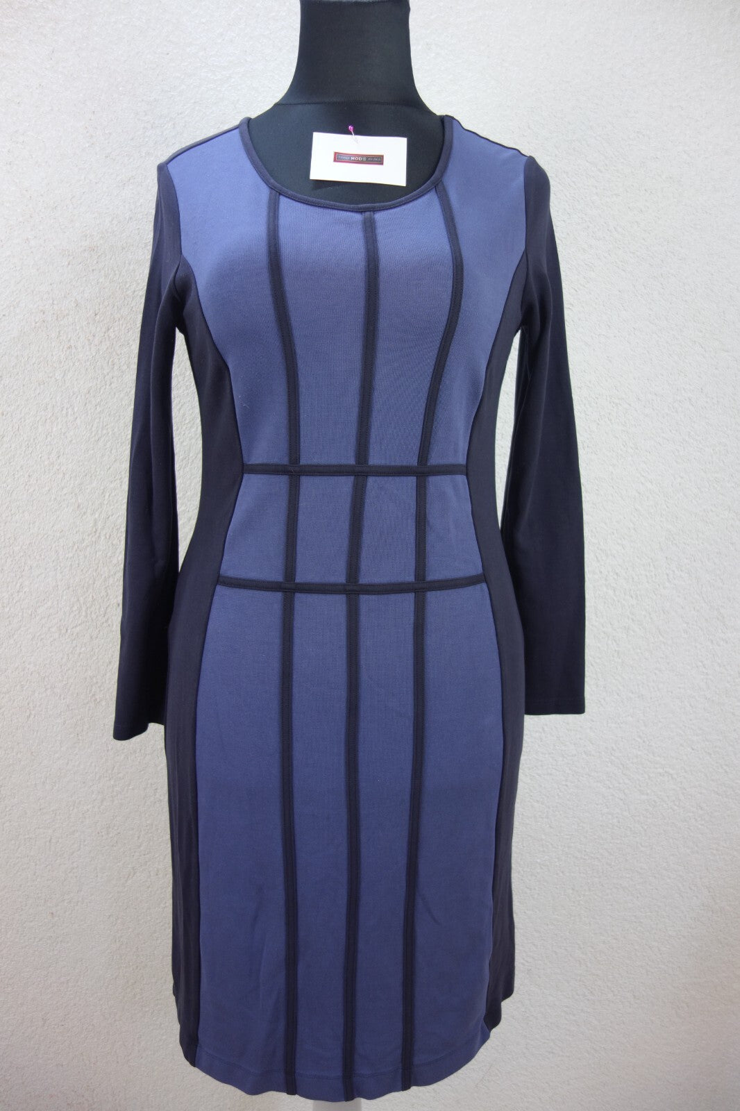 EK1995 Damen Kleid von Qiero, blau7schwarz, gr. 420