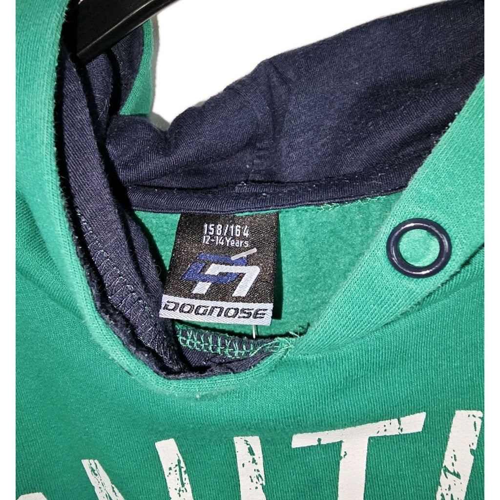 EK11329 Kinder Kapuzenpullover von Dognose, Grün, Gr. 1641