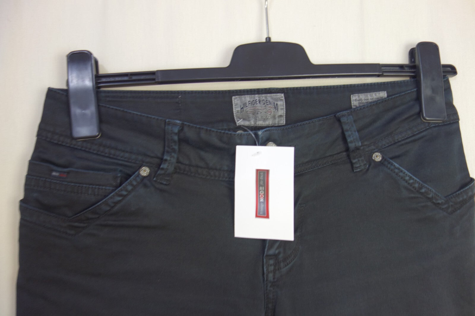 EK3266 Damen Hose von Tommy Hilfiger, schwarz, low waist1