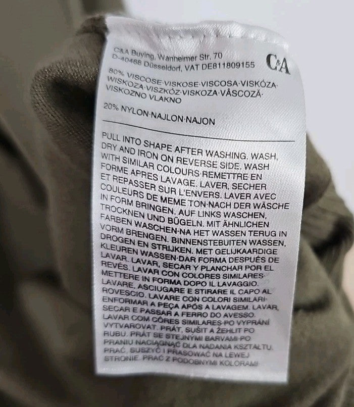 EK9470 Damen Jacke C&A Gr.M Grün2